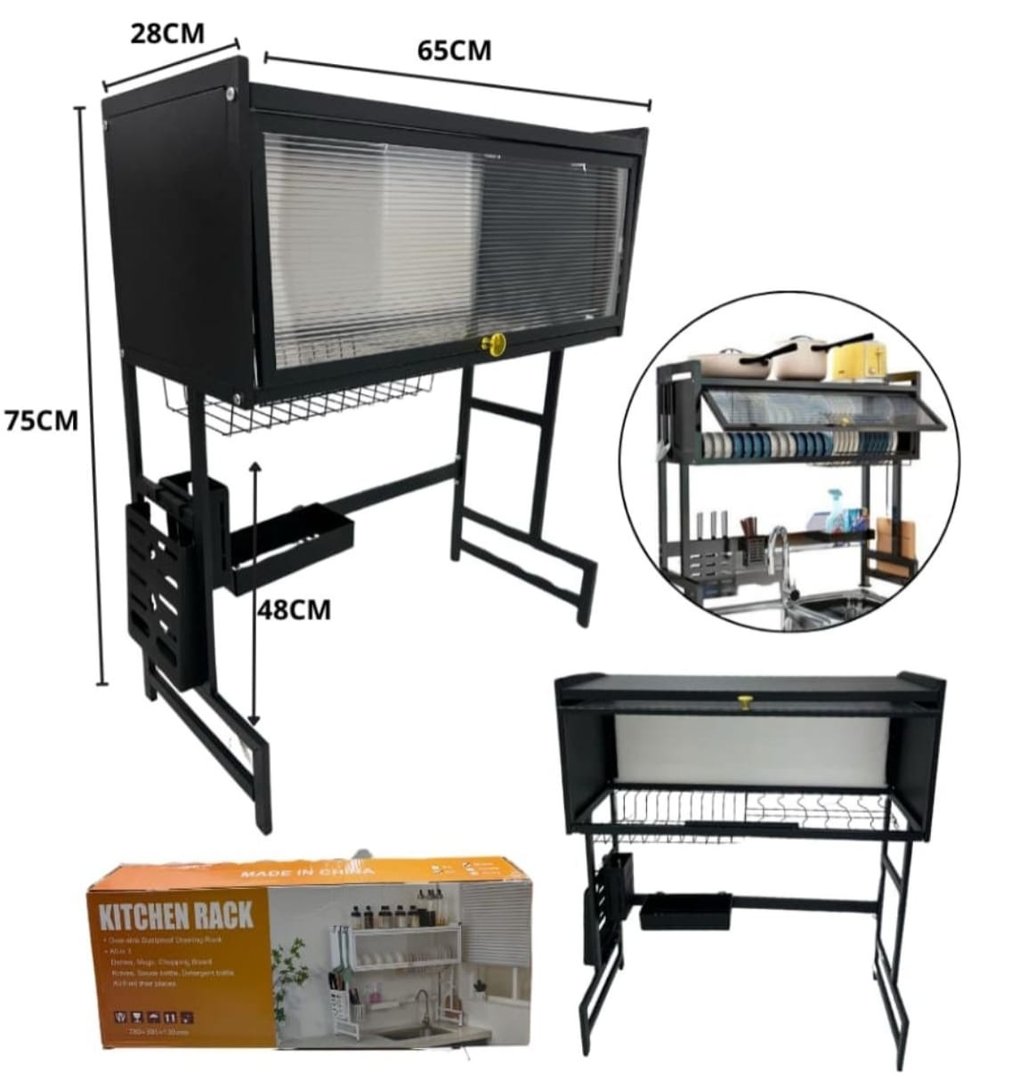 ESCURRIDOR PREMIUM CON TAPA | TRANSFORMA TU COCINA